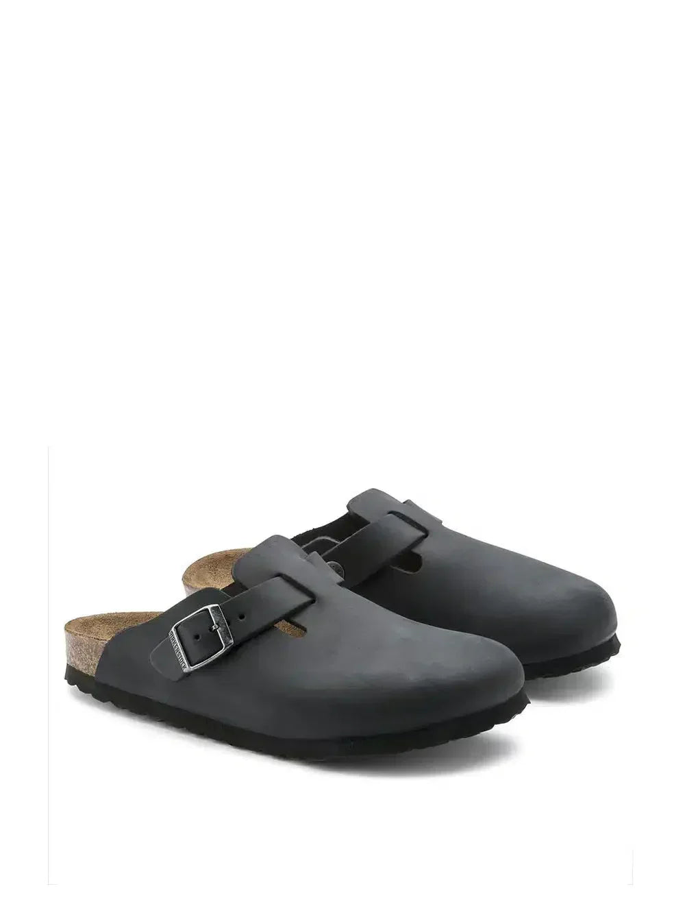 Birkenstock Boston Sabots Unisex - Noir