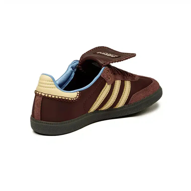 Adidas Samba Wales Bonner Marron Renard en Cuir Premium