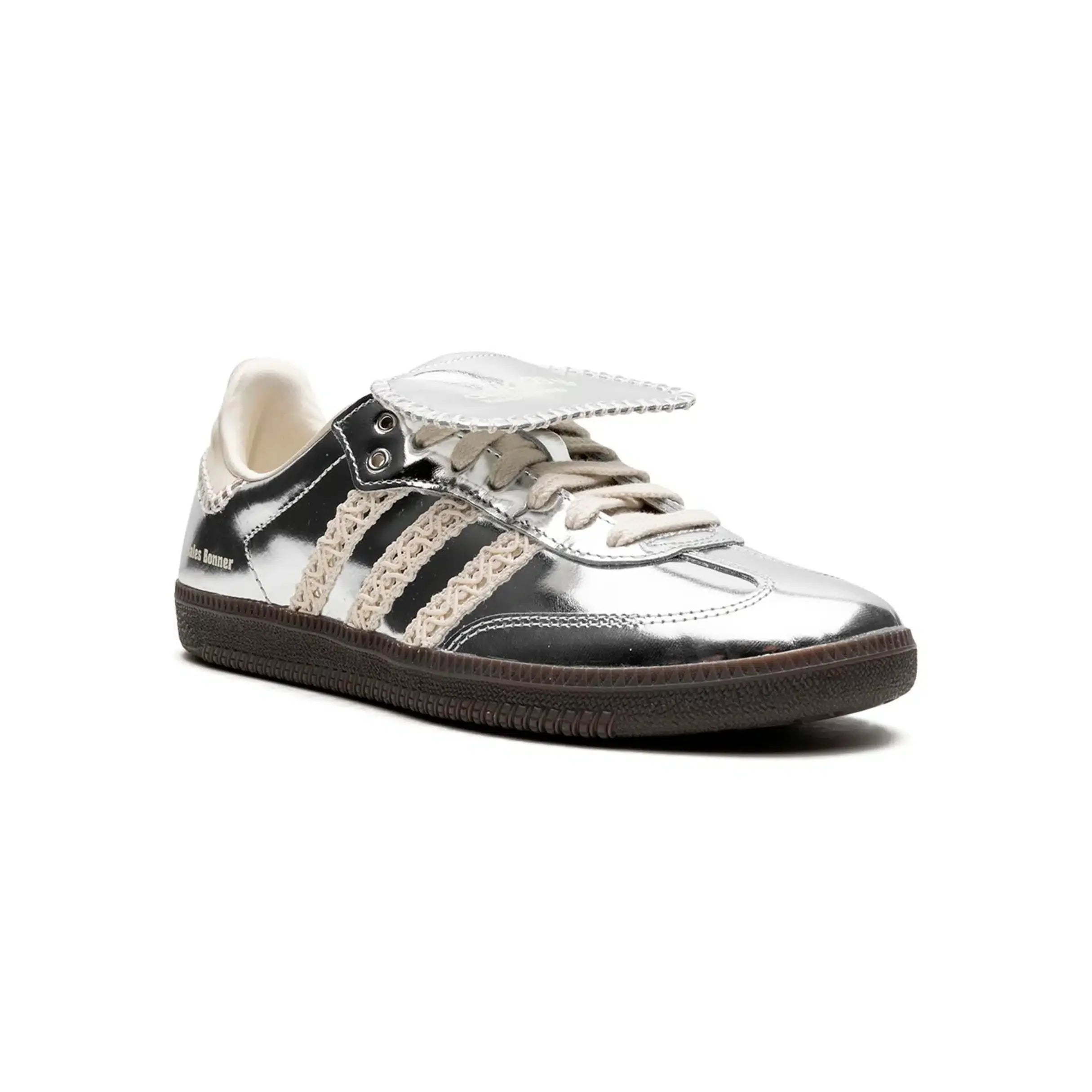 Adidas Samba x Wales Bonner Argent Miroir Vintage