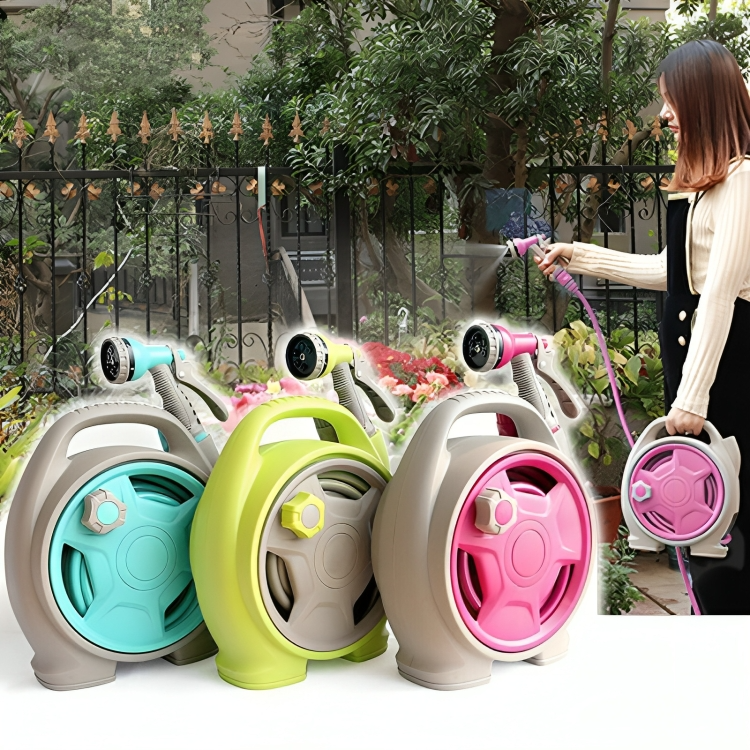 AquaFlex Smart – Tuyau d'Arrosage Extensible Rétractable Anti-Fuite avec Jet Réglable