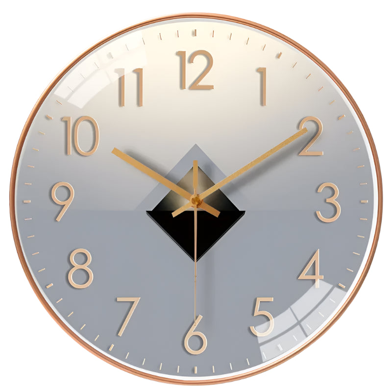 AUREX – Stijlvolle grote wandklok met een combinatie van modern en klassiek design.