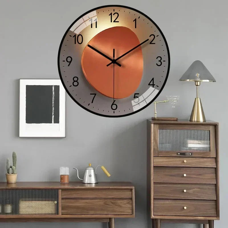 Aurex - Grande horloge murale au look moderne et classique