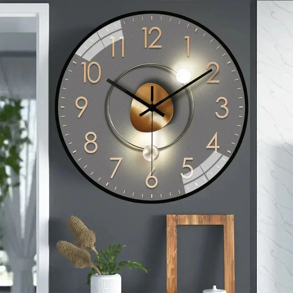 Aurex - Grande horloge murale au look moderne et classique