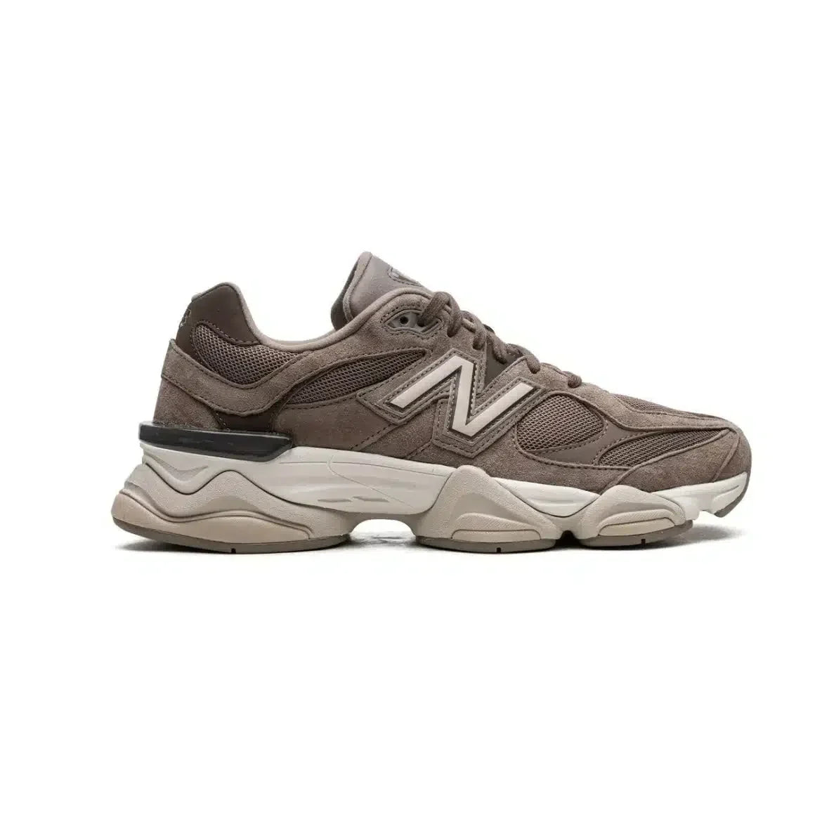 Baskets décontractées New Balance 9060 pour homme, en daim marron « Mushroom »