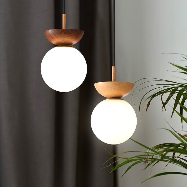 Koyari – Plafonnier en Bois Minimaliste pour une Ambiance Chaleureuse
