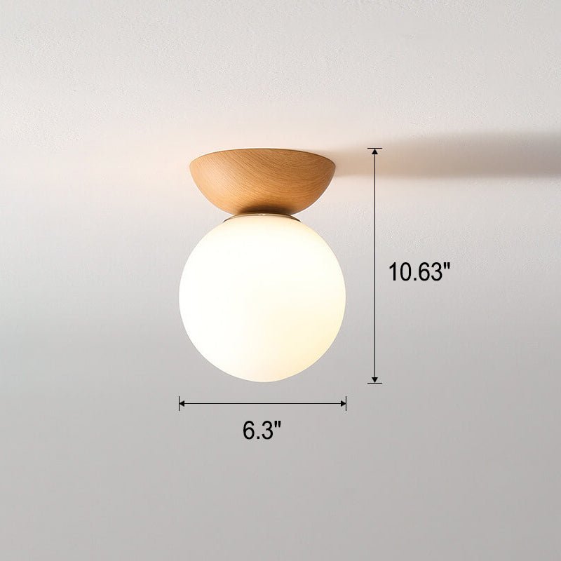 Koyari – Minimalist Wooden Ceiling Light for a Warm Atmosphere