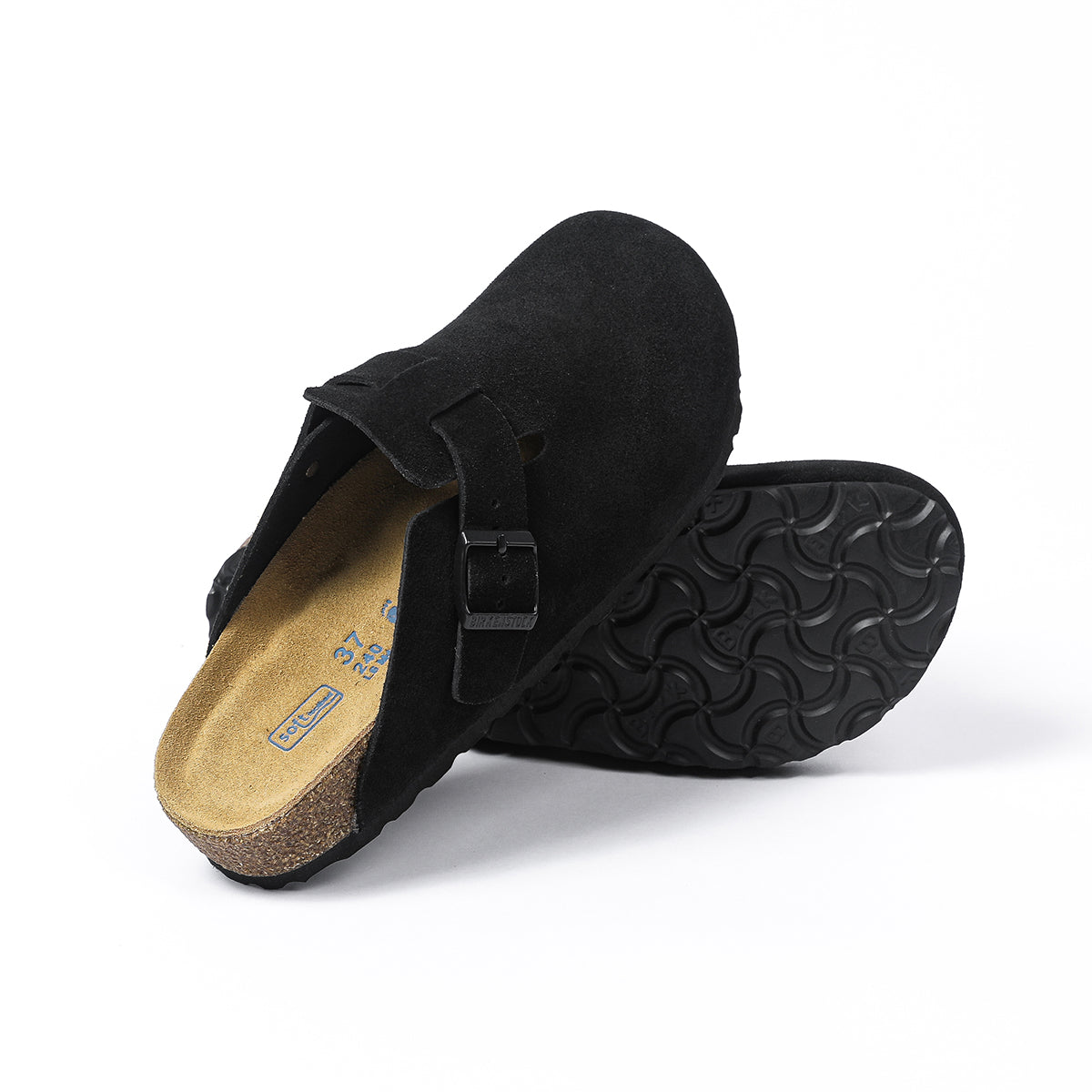 Birkenstock Boston Classic Sabots - Noir