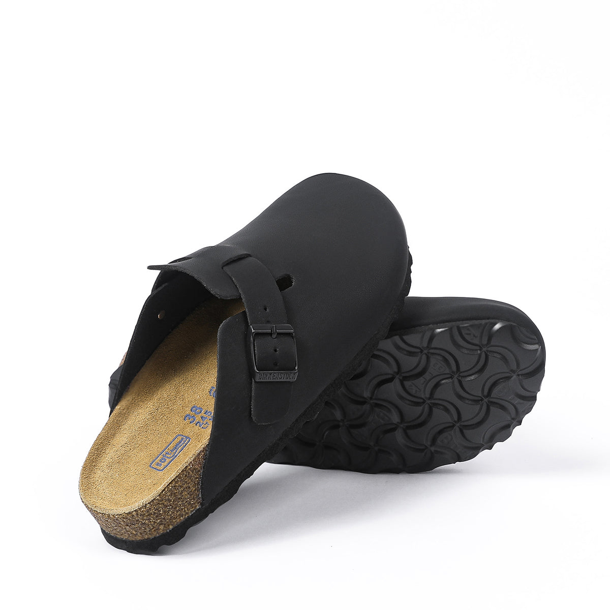 Birkenstock Boston Classic Sabots - Noir