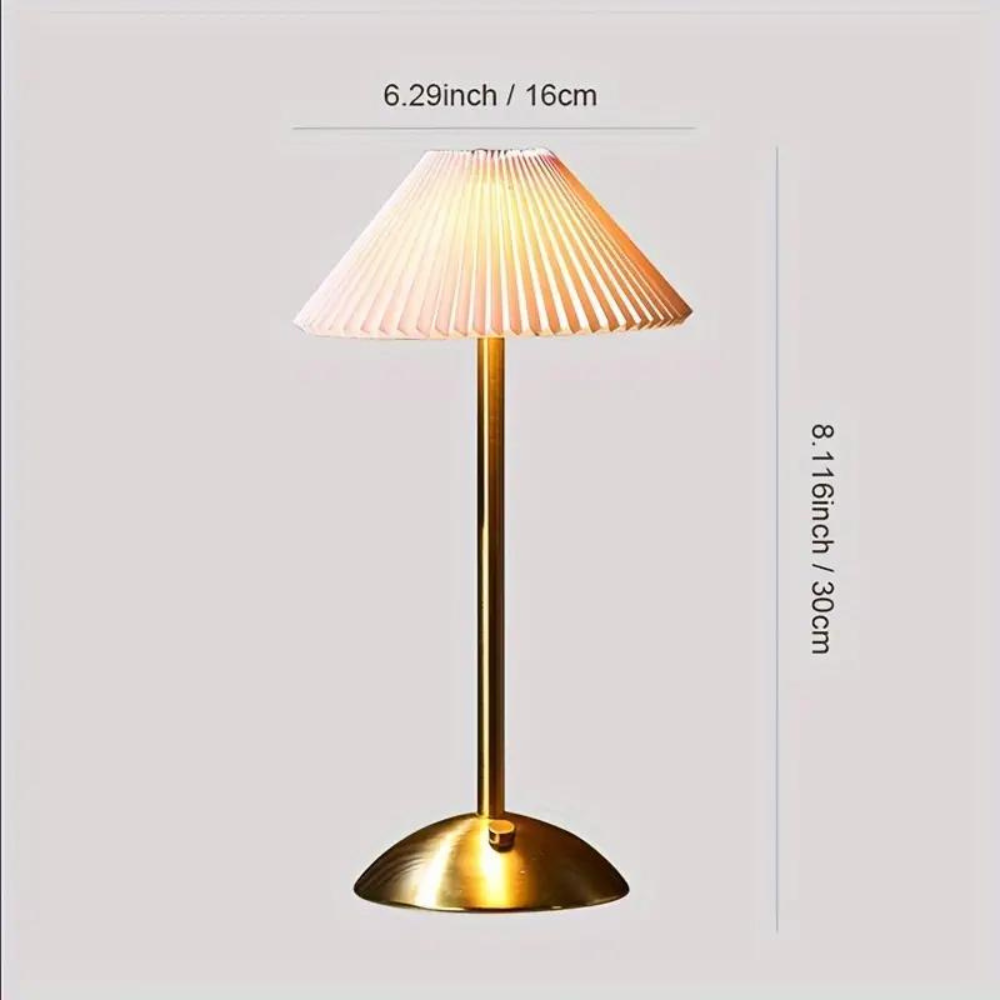 LumiFlex – Lampe de Table LED Sans Fil, Rechargeable en USB et au Design Moderne