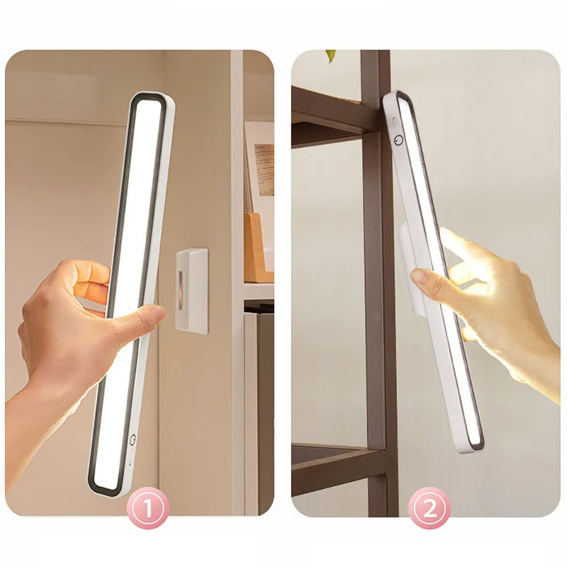 Luminova – Lampe de bureau LED rechargeable et magnétique