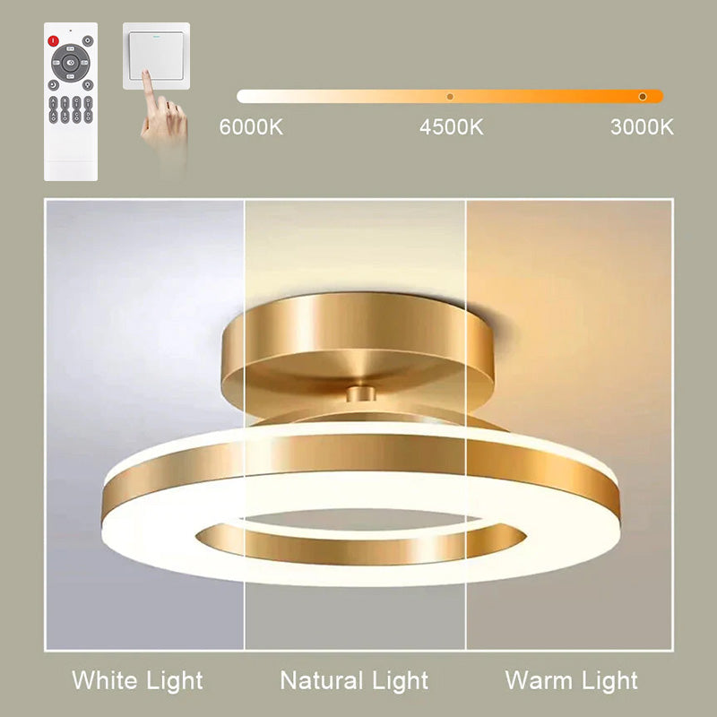 Lumivia – Plafonnier LED moderne pour hall et salon