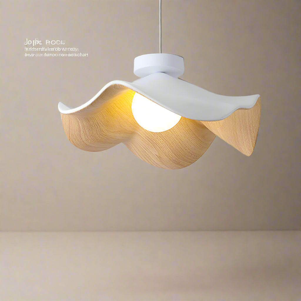 Maak jouw interieur compleet met de LUMORA – houten design plafondlamp en geniet van stijlvol en sfeervol licht!