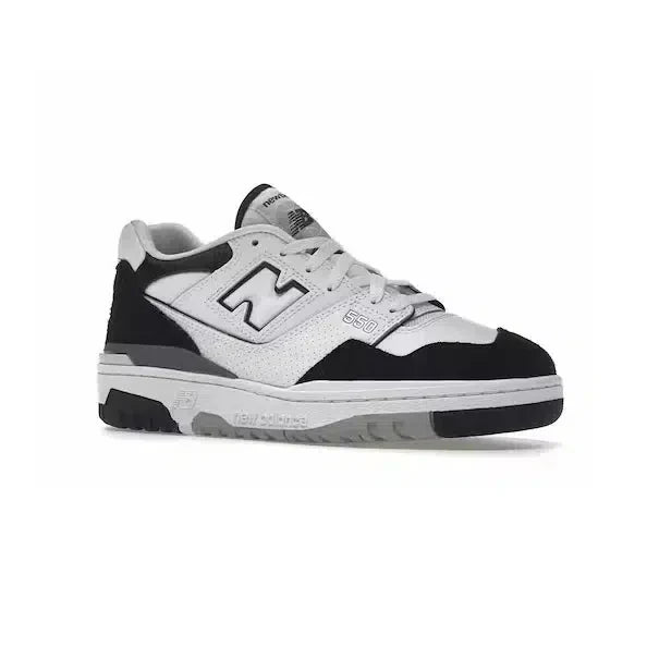 Baskets sport rétro New Balance 550 pour homme, blanches, noires et grises