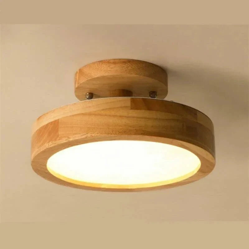 Nordika – Luminaire plafond en bois au design scandinave