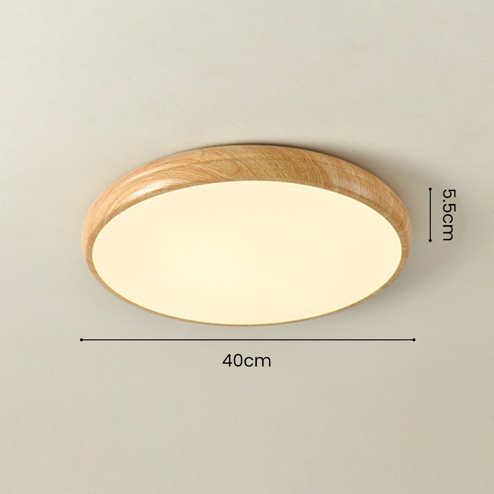 Nordlia - Scandinavian design wooden ceiling light