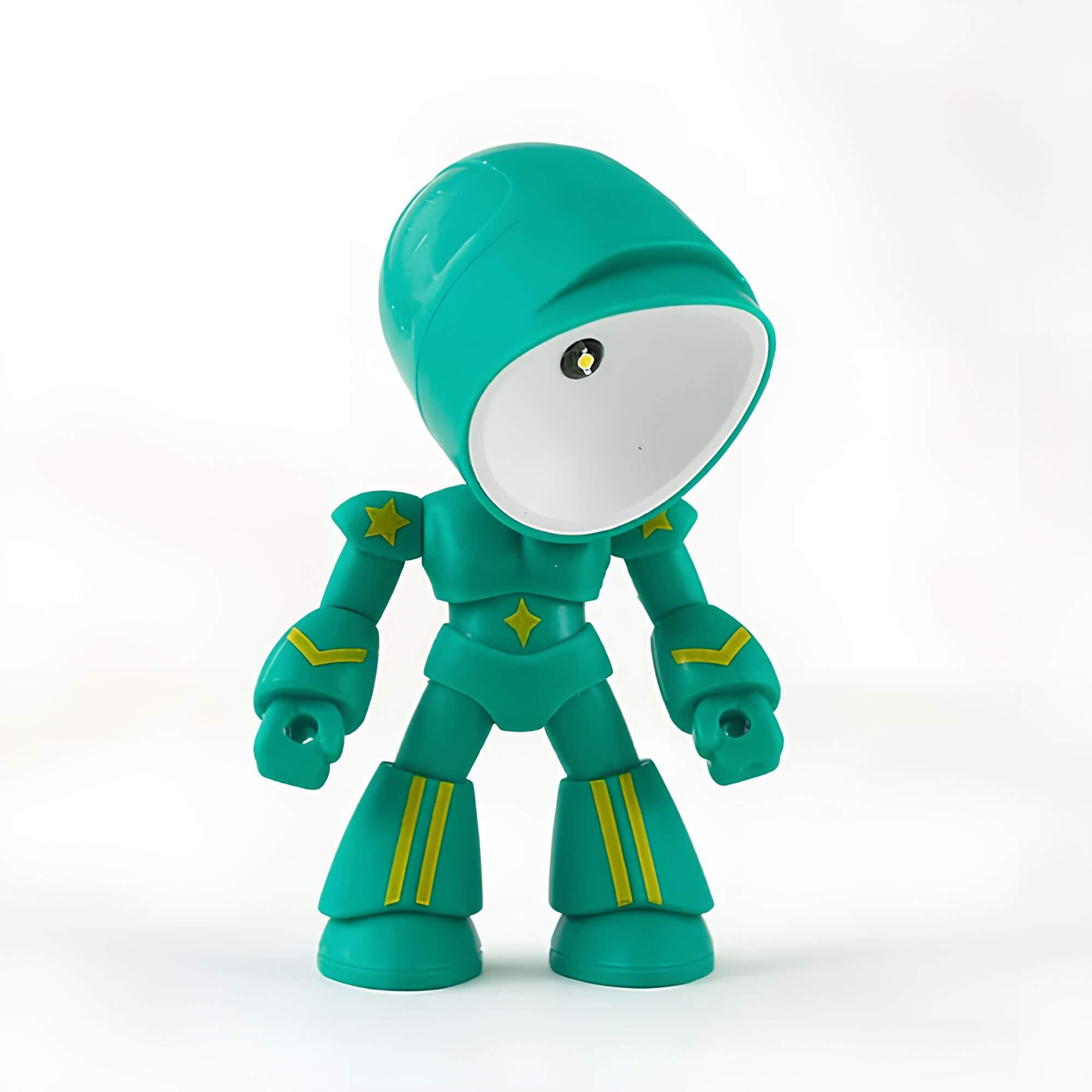 Robglow – Lampe de table robot au design tendance
