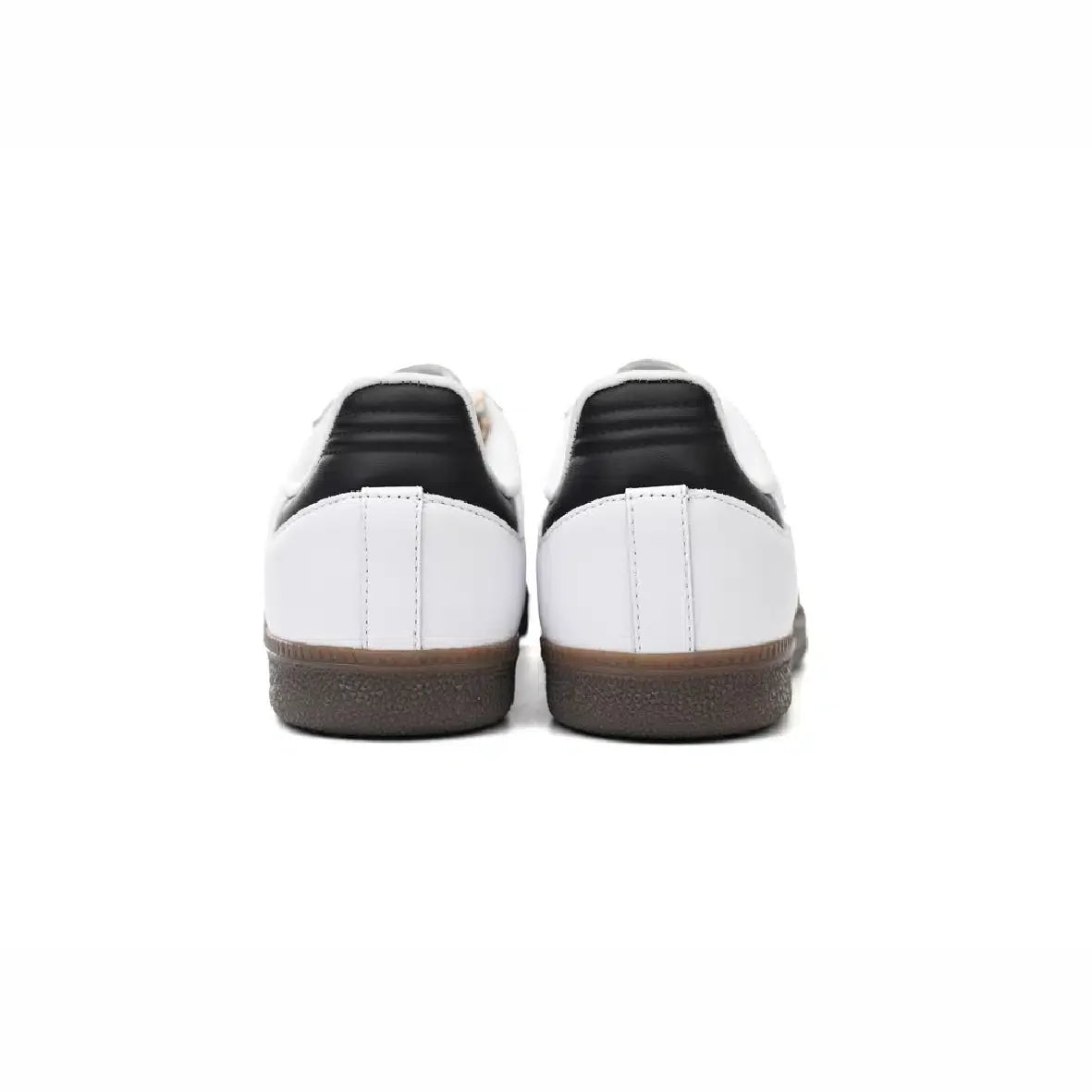 Adidas Samba Vegan Blanc et Noir Core avec Détails Granit