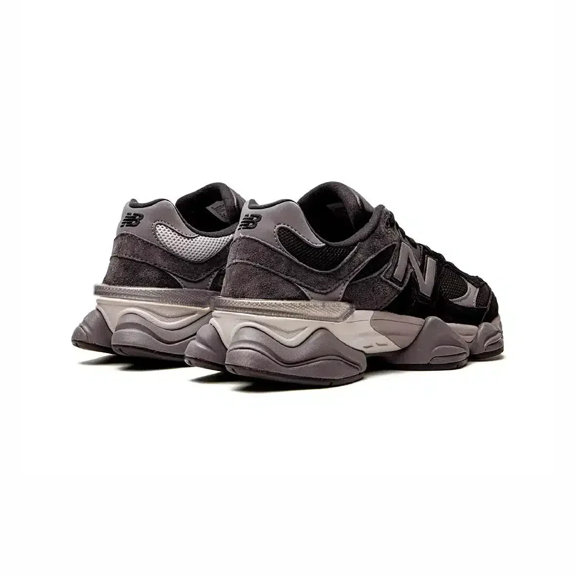 Baskets New Balance 9060 pour homme, noir et gris Castlerock – Style rétro décontracté