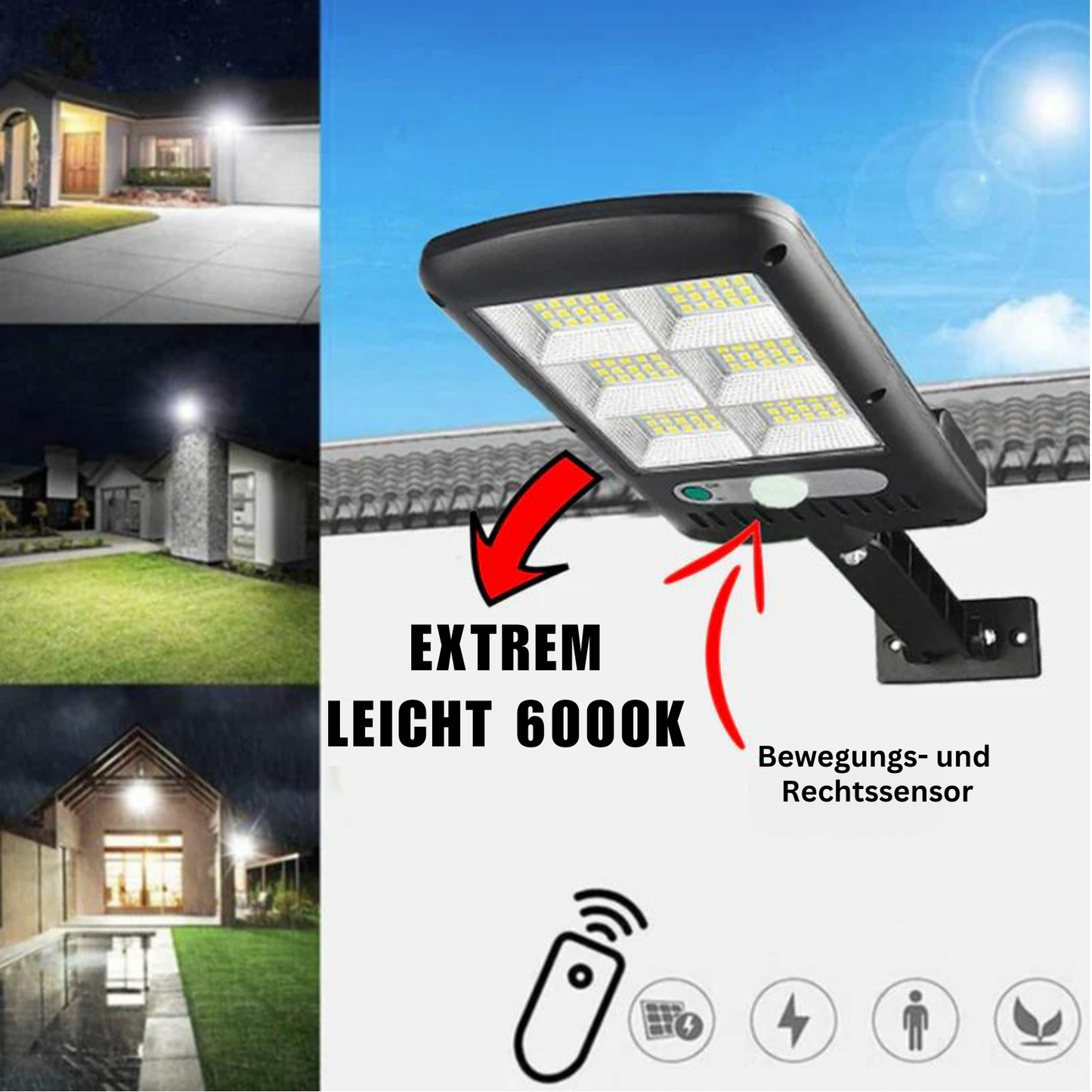 Solvion - Elegant outdoor solar lamp for garden ambient lighting
