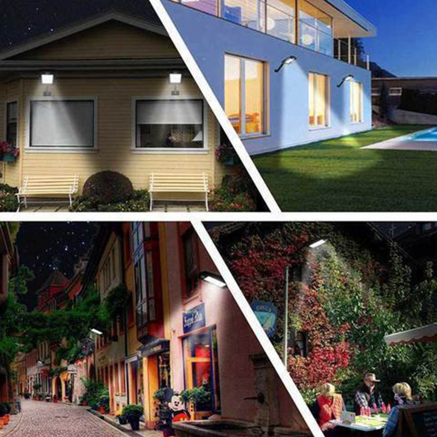 Solvion - Elegant outdoor solar lamp for garden ambient lighting