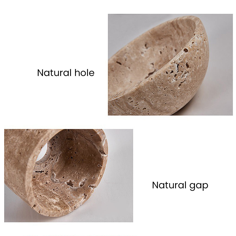 Stonera - Applique design beige à l'aspect naturel