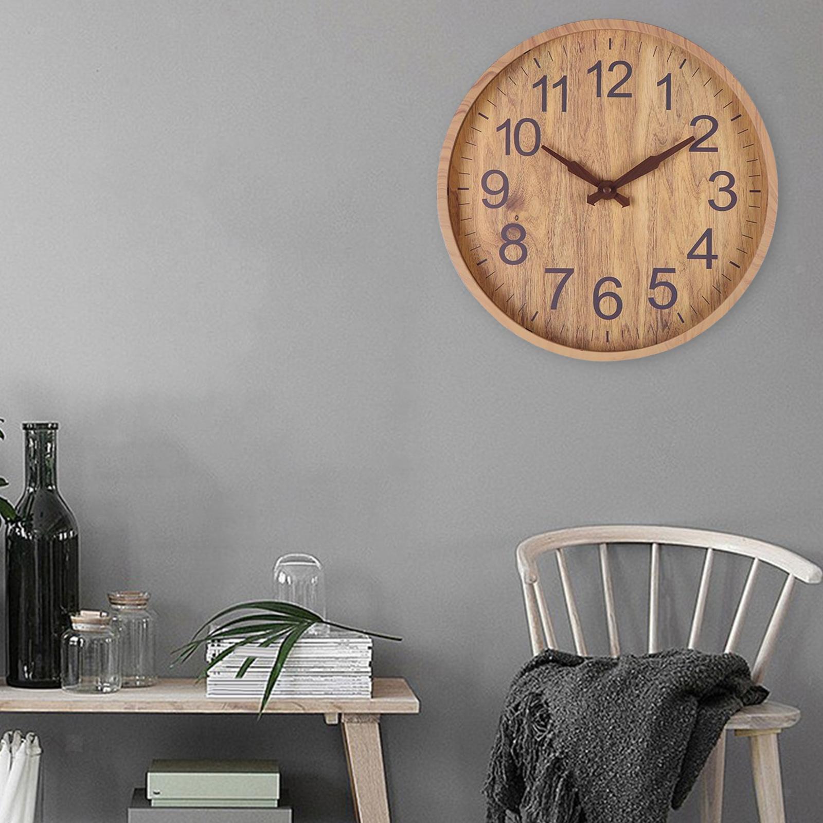 Terrano – Horloge en bois élégante pour un look naturel