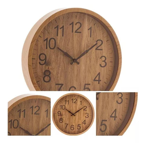 Terrano – Horloge en bois élégante pour un look naturel