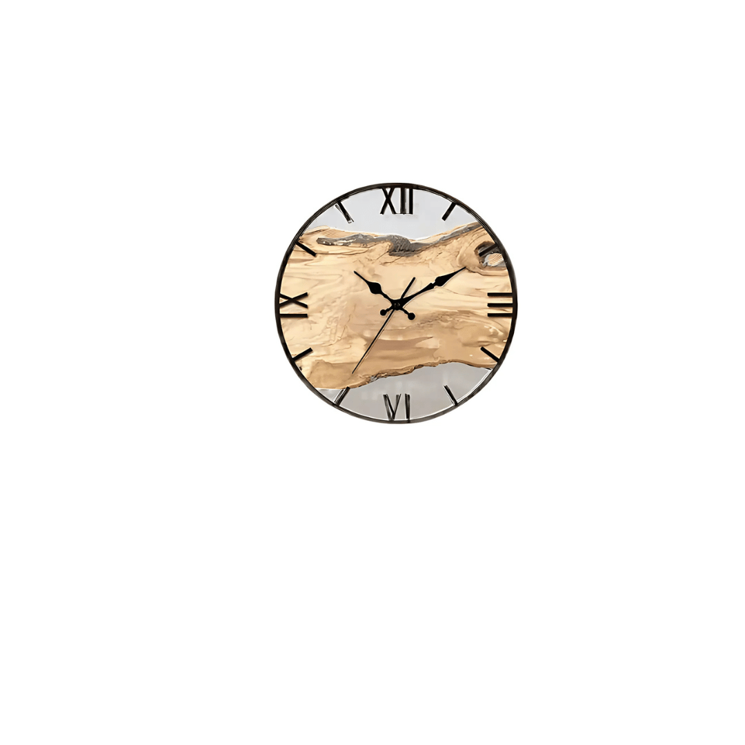 Tranzora – Horloge murale transparente au design moderne