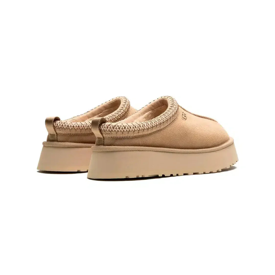 Pantoufles UGG Tazz Light Beige – Élégantes et Confortables avec Semelle Élevée