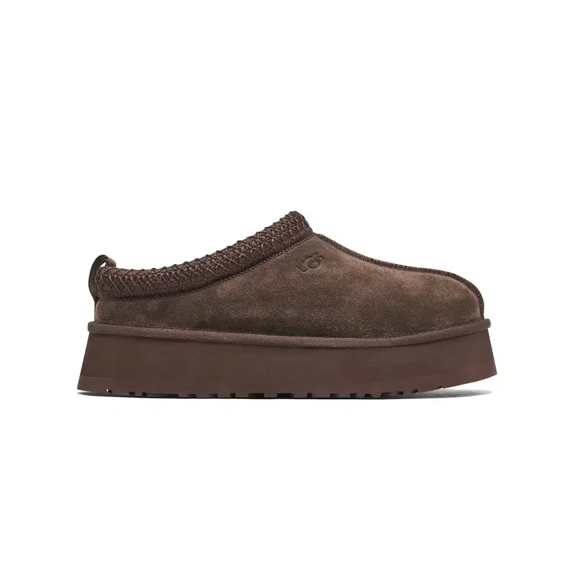 Pantoufles UGG Tazz Brown – Confortables et Modernes avec Semelle Élevée