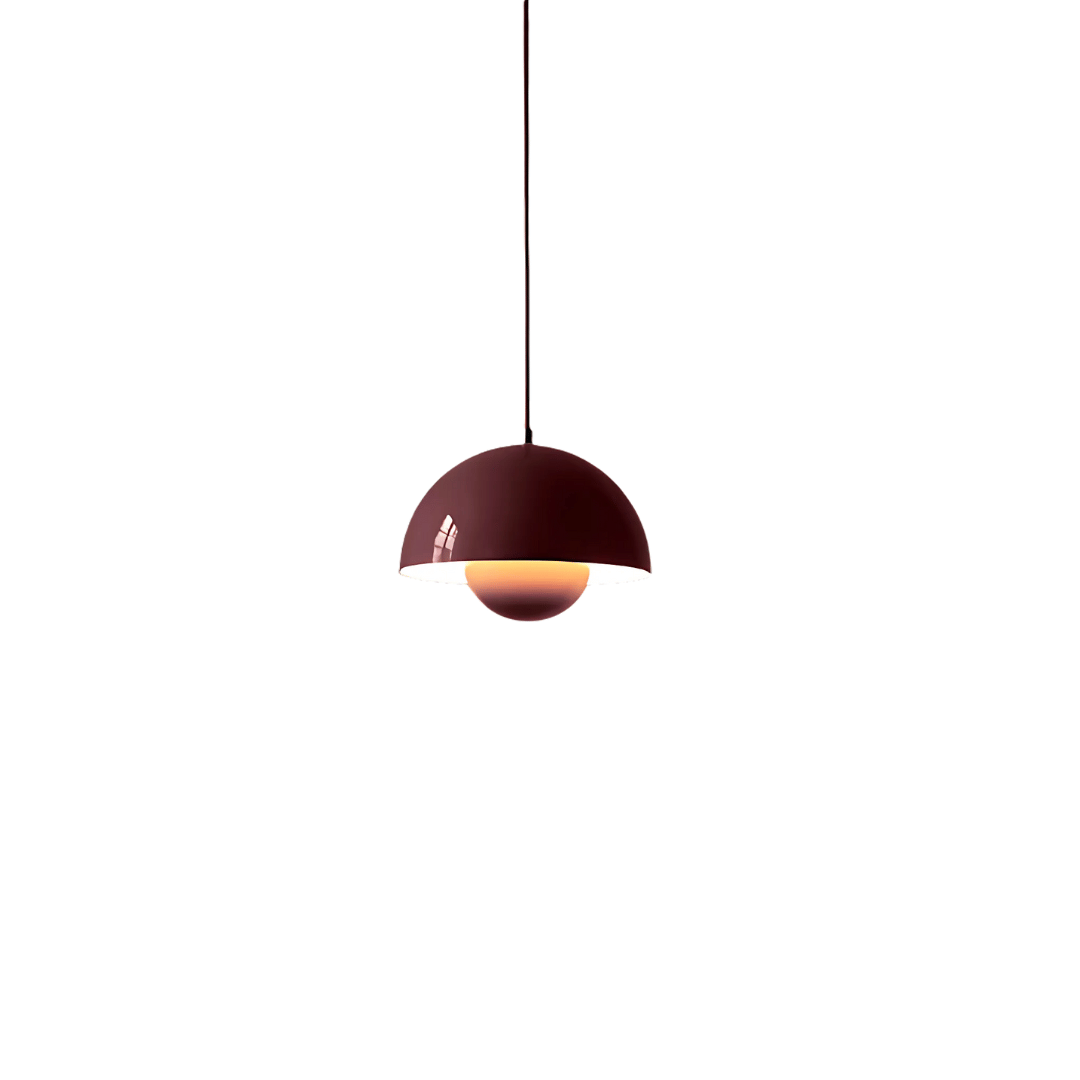 Veltora – Enameled glass pendant for an elegant atmosphere