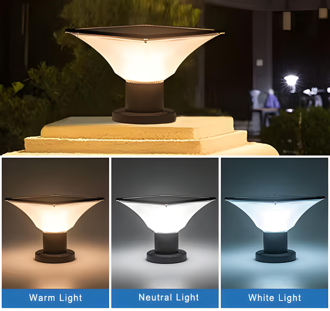 Vivora – Modern solar lamp for a warm garden