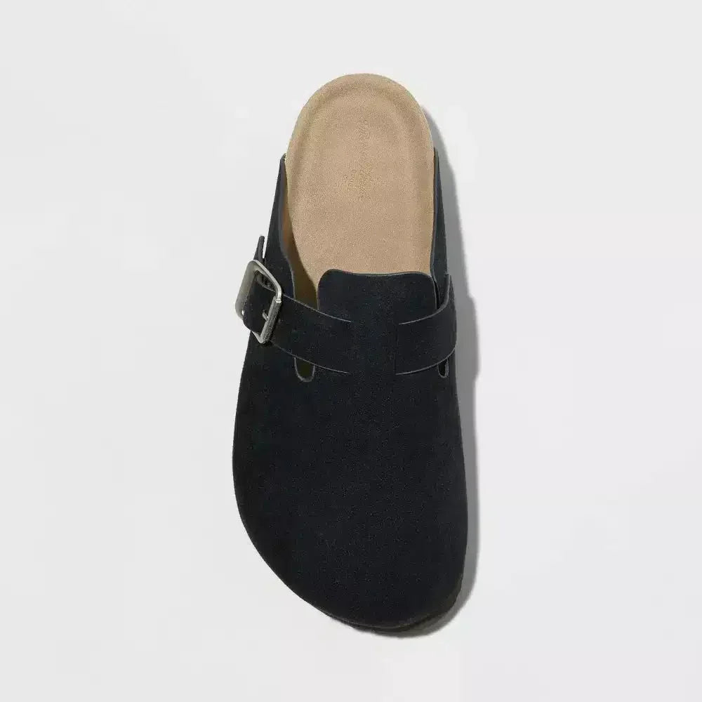 Birkenstock Boston Sabots Unisex en Daim Confortables
