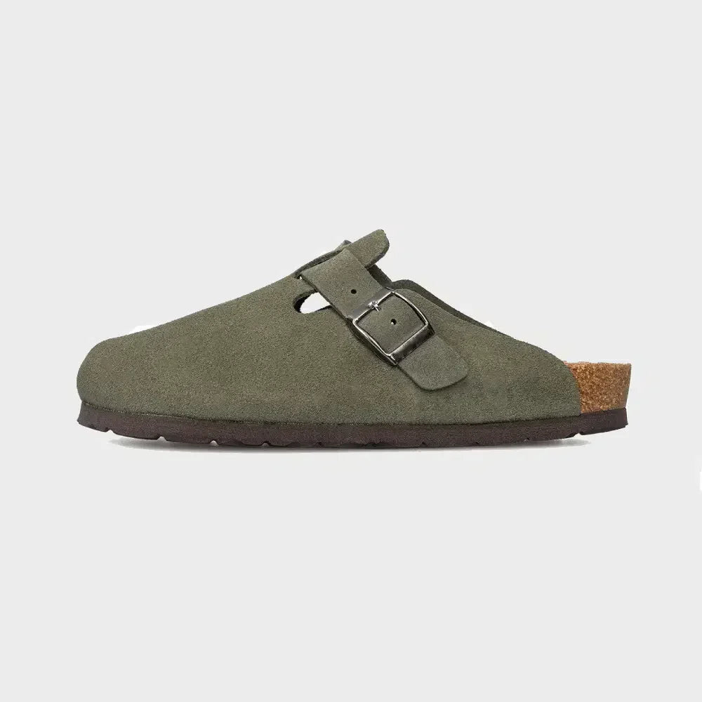 Birkenstock Boston Sabots Unisex en Daim Confortables
