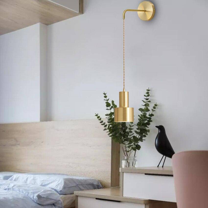 Aurora – Applique Murale Moderne avec Lampe Suspendue