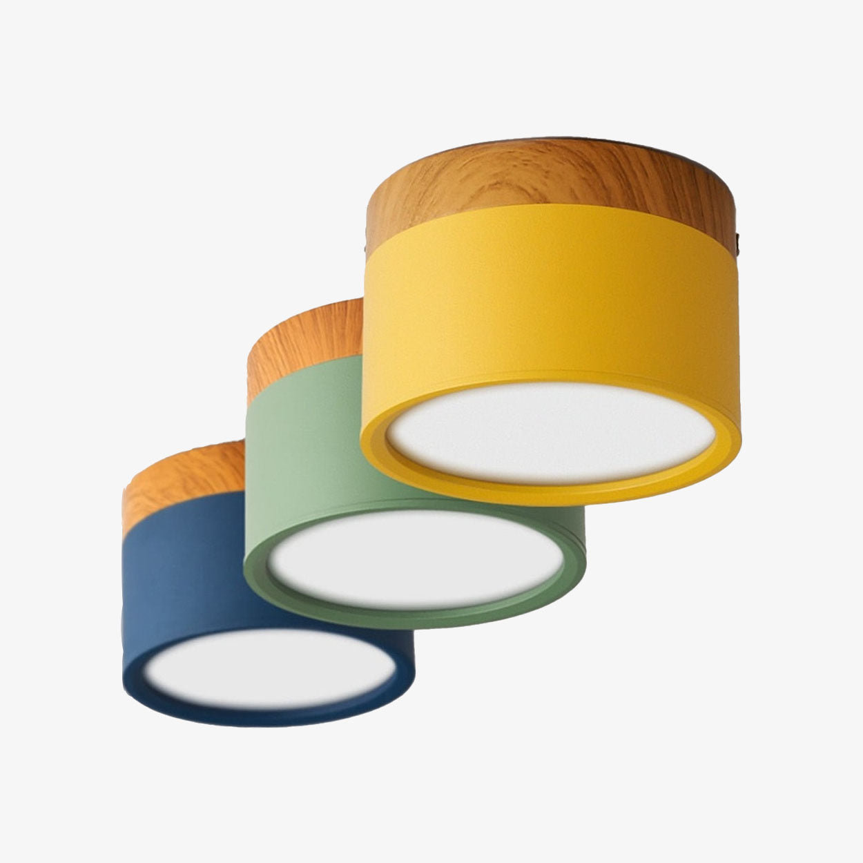 Viva – Spot LED Moderne en Bois et Métal pour Extérieur