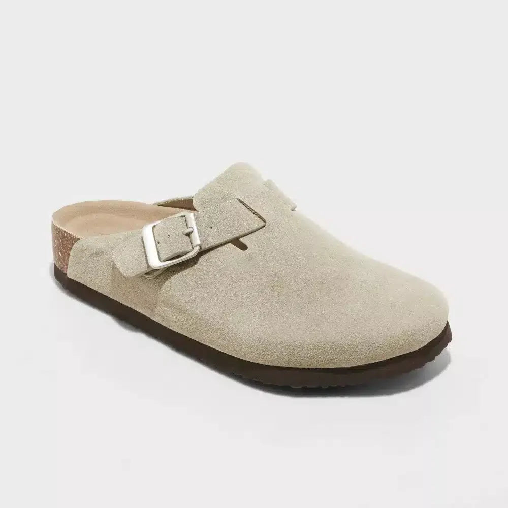 Birkenstock Boston Sabots Unisex en Daim Confortables