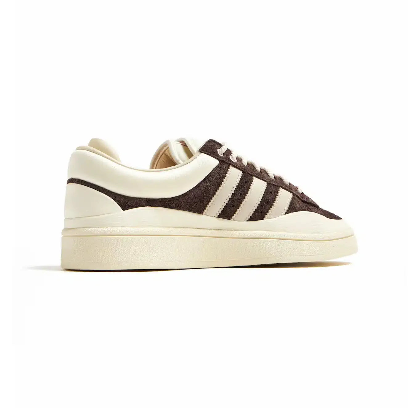 Adidas Campus Light x Bad Bunny Marron Foncé en Daim avec Détails Beiges
