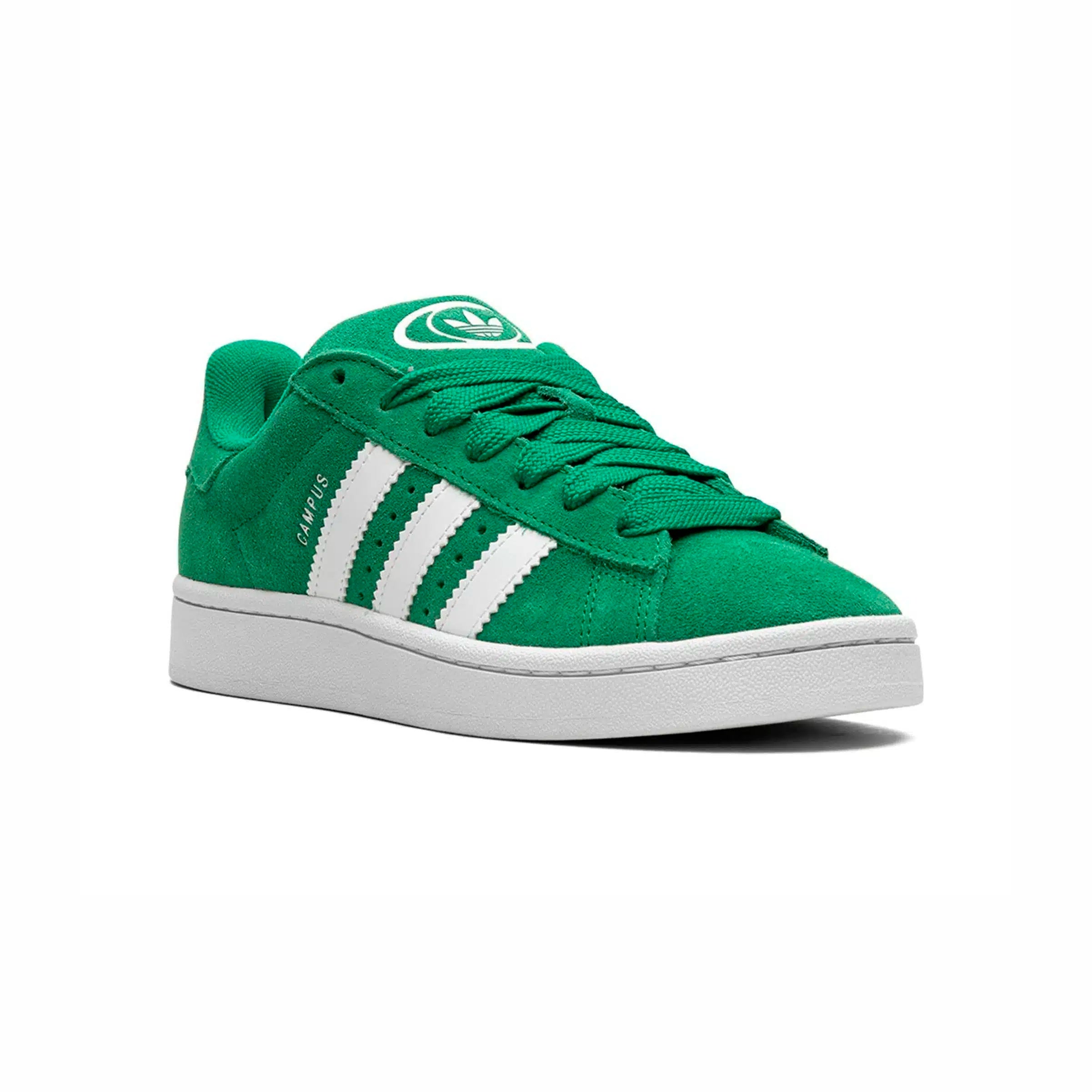 Adidas Campus 00s Vert Cloud et Blanc en Daim