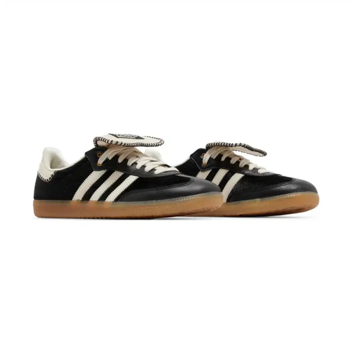Adidas Samba Wales Bonner Noir Core en Cuir et Daim Premium