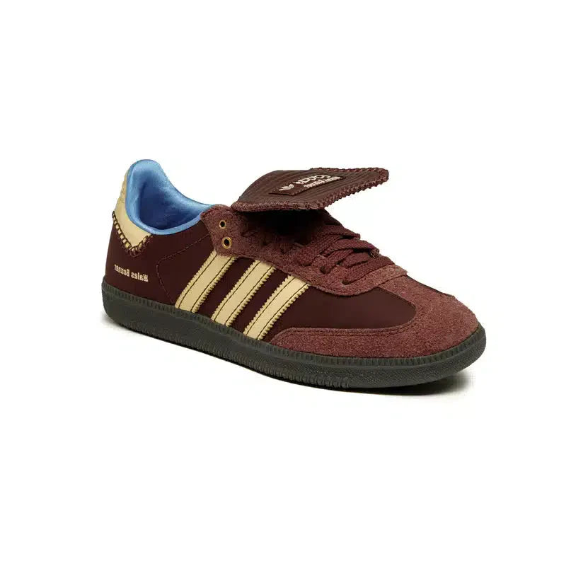 Adidas Samba Wales Bonner Marron Renard en Cuir Premium