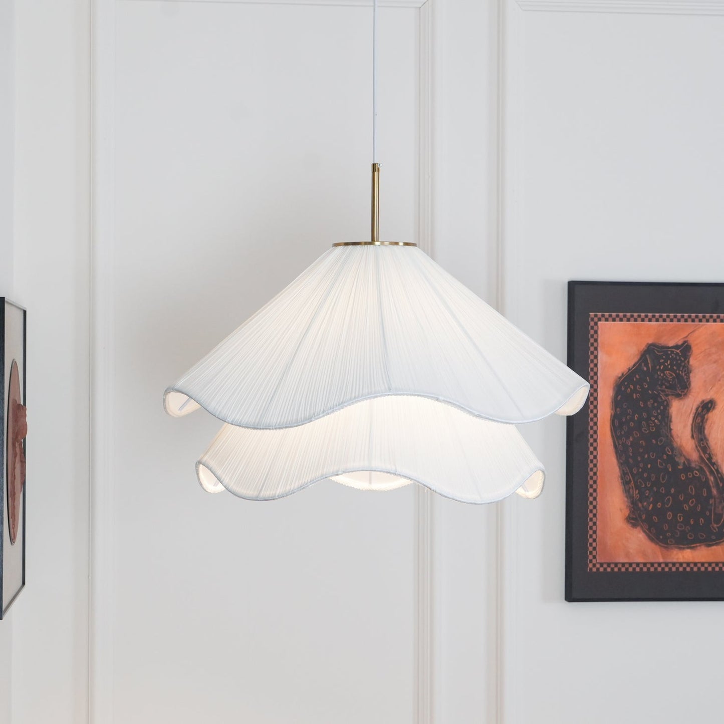 Bloomora - Elegant flower-shaped designer ceiling light