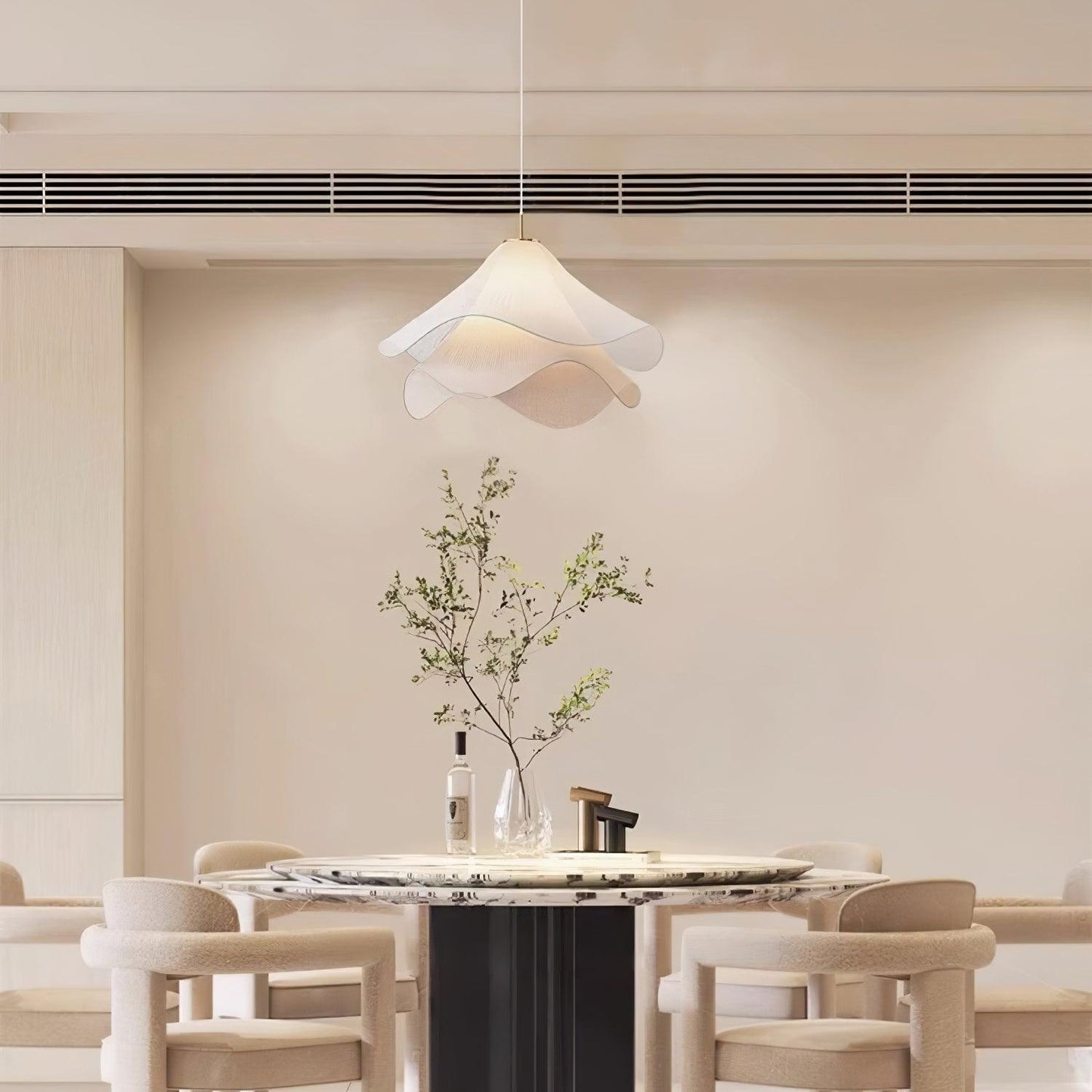 Bloomora - Elegant flower-shaped designer ceiling light