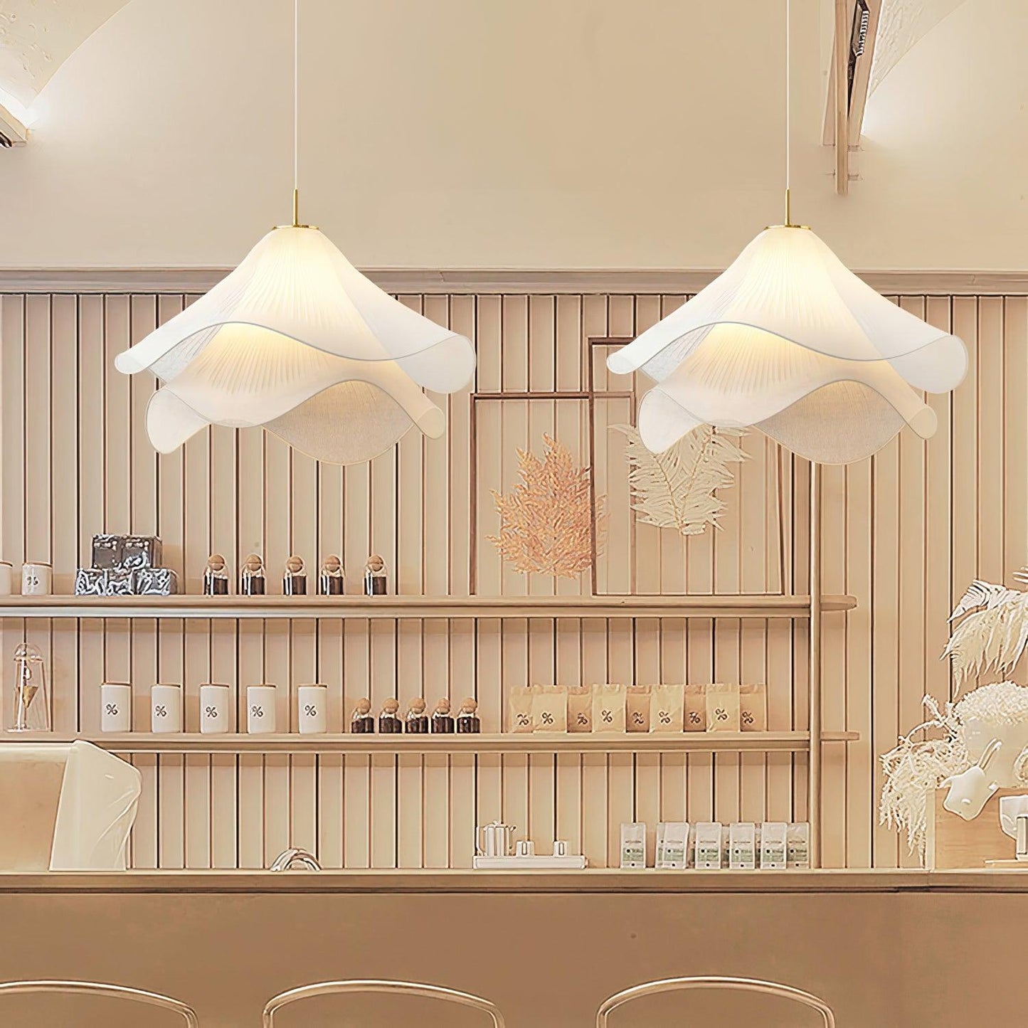 Bloomora - Elegant flower-shaped designer ceiling light