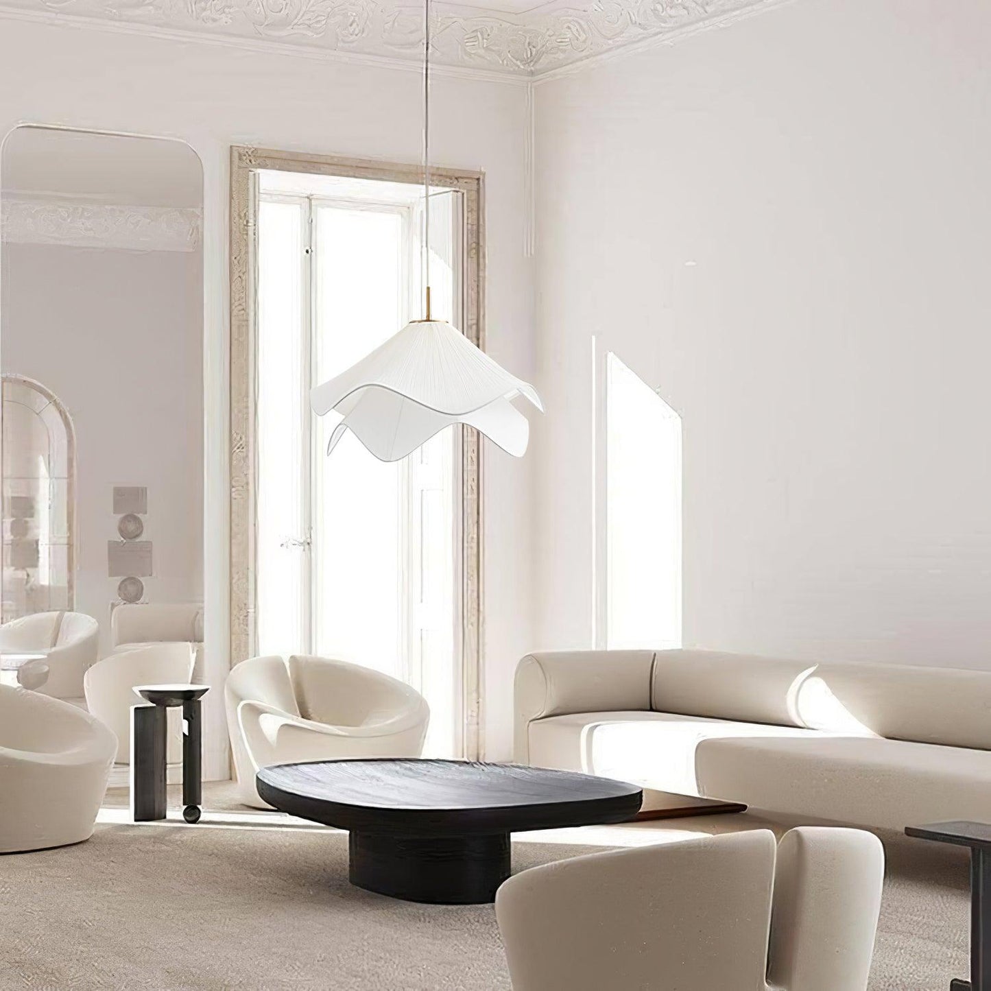 Bloomora - Elegant flower-shaped designer ceiling light