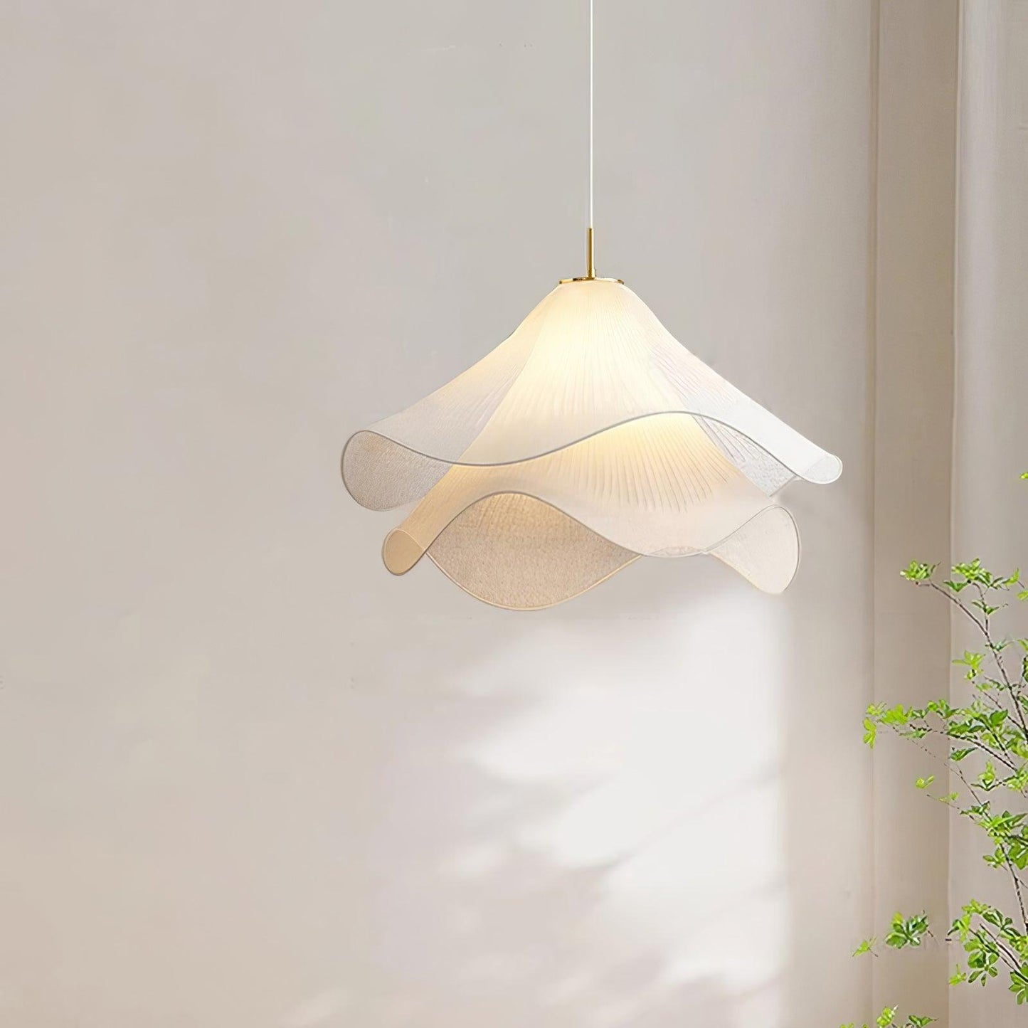 Bloomora - Elegant flower-shaped designer ceiling light