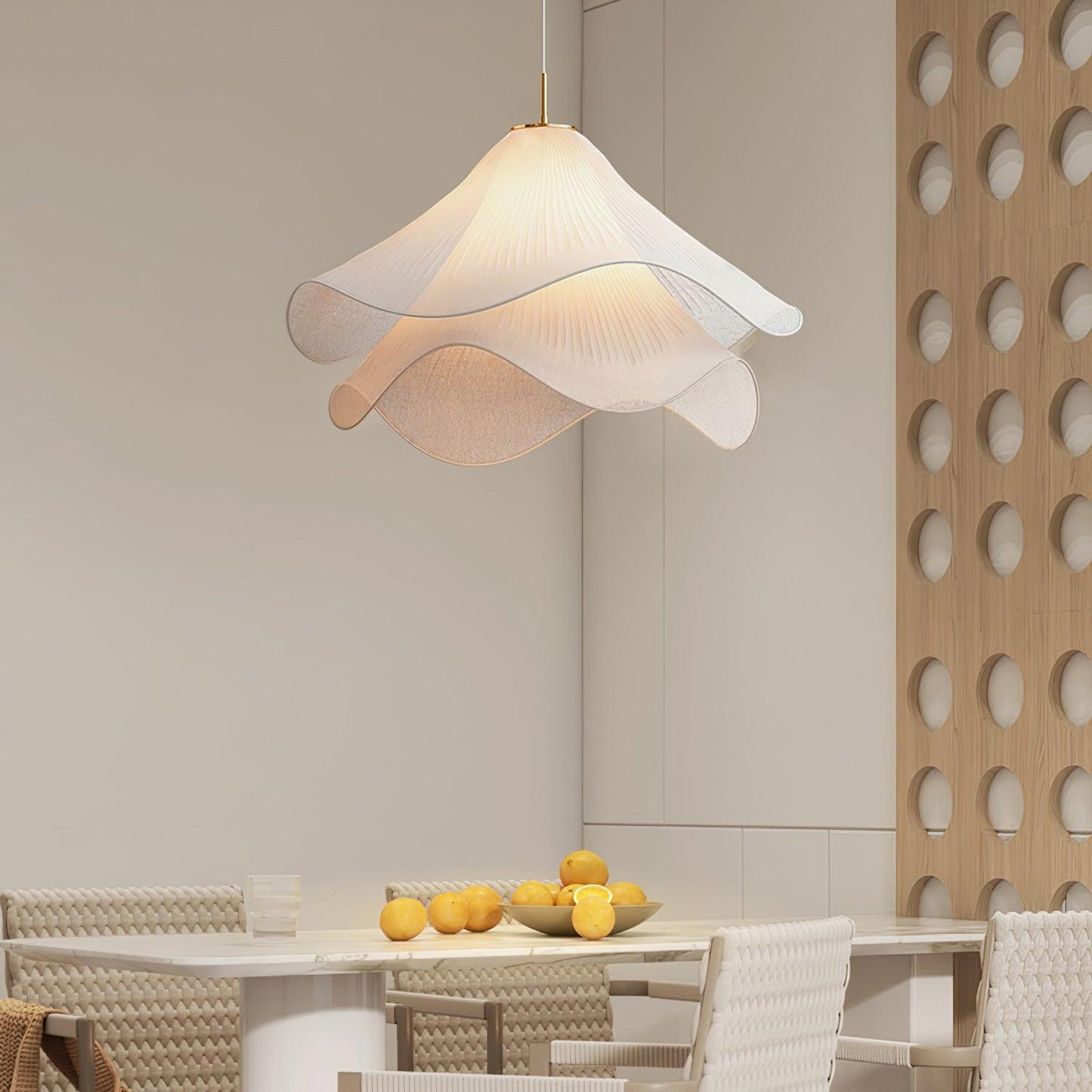Bloomora - Elegant flower-shaped designer ceiling light