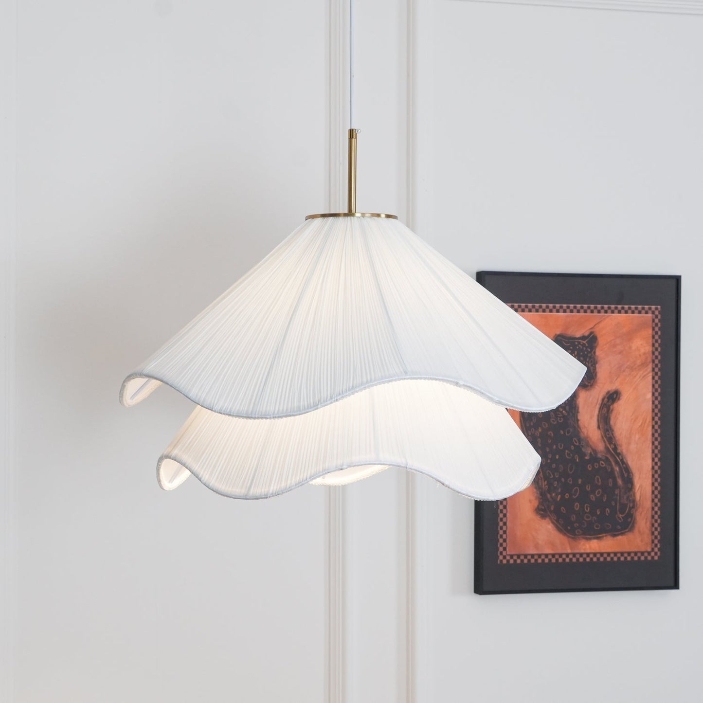 Bloomora - Elegant flower-shaped designer ceiling light
