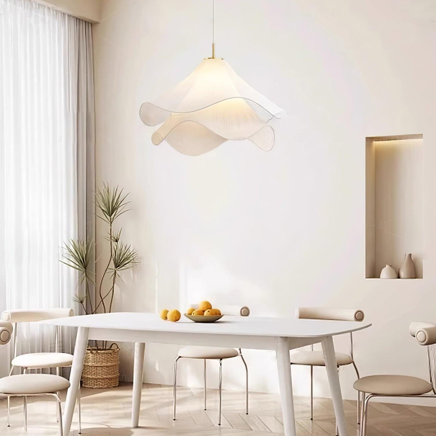 Bloomora - Elegant flower-shaped designer ceiling light