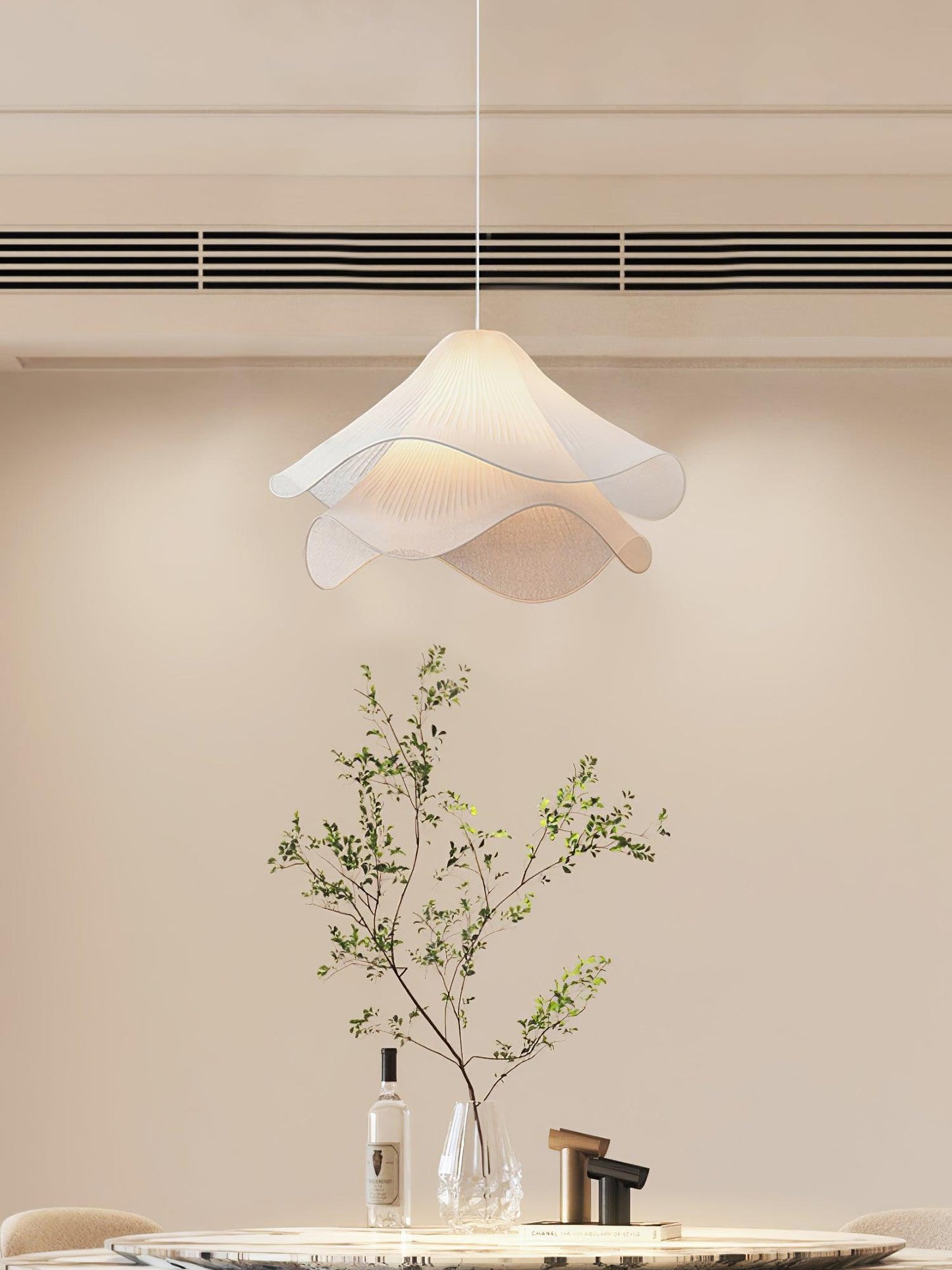 Bloomora - Elegant flower-shaped designer ceiling light